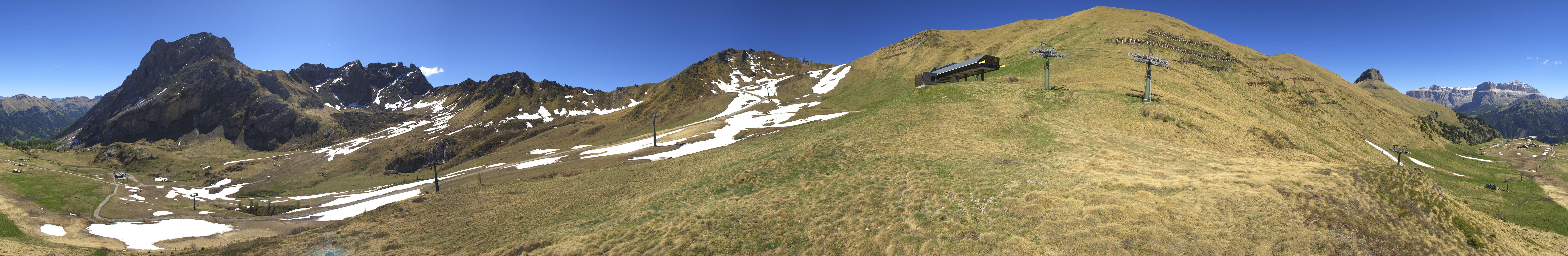 Archiv Foto Webcam Panorama Canazei - Ciampac, Fassatal