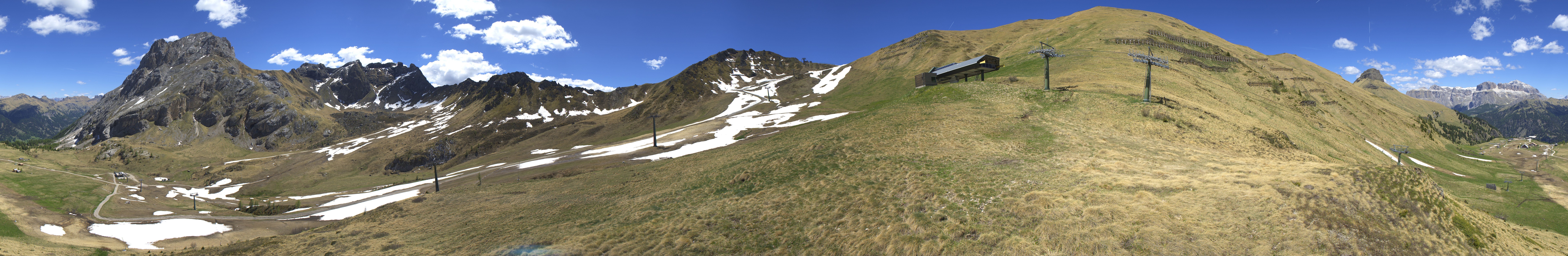 Archiv Foto Webcam Panorama Canazei - Ciampac, Fassatal