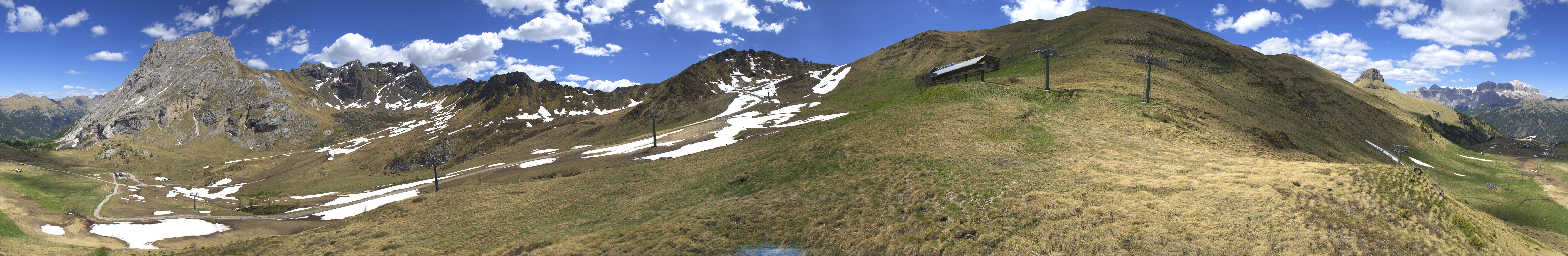 Archiv Foto Webcam Panorama Canazei - Ciampac, Fassatal