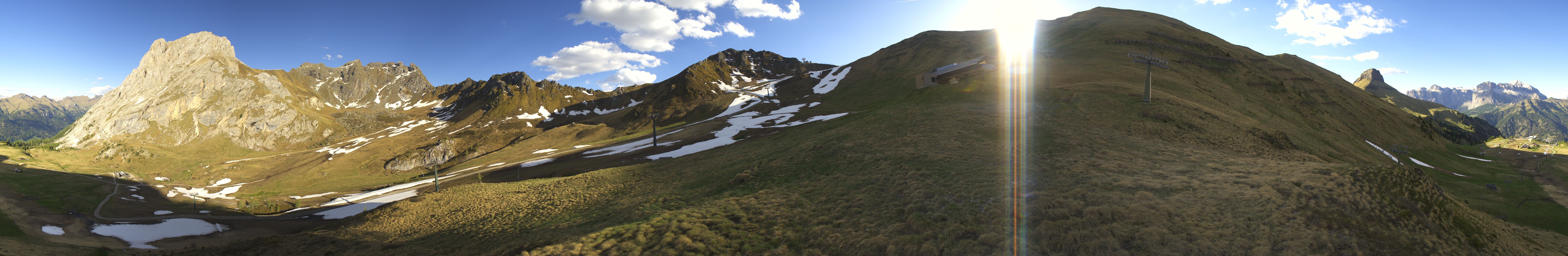 Archiv Foto Webcam Panorama Canazei - Ciampac, Fassatal
