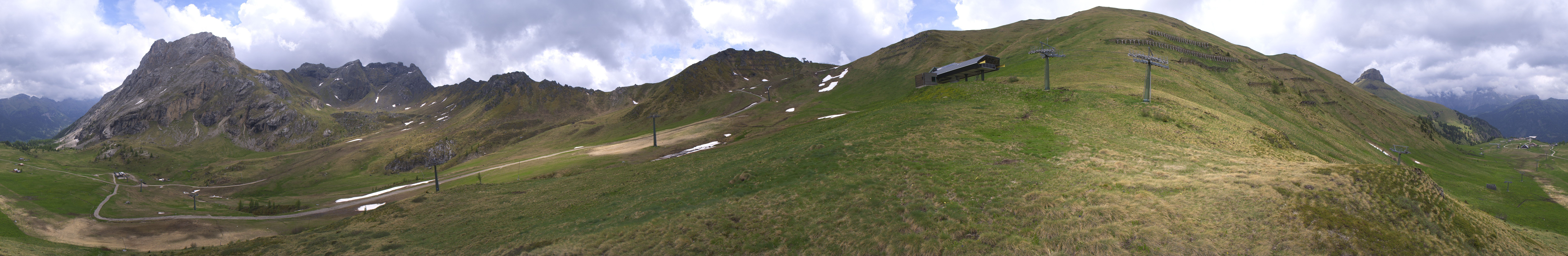Archiv Foto Webcam Panorama Canazei - Ciampac, Fassatal