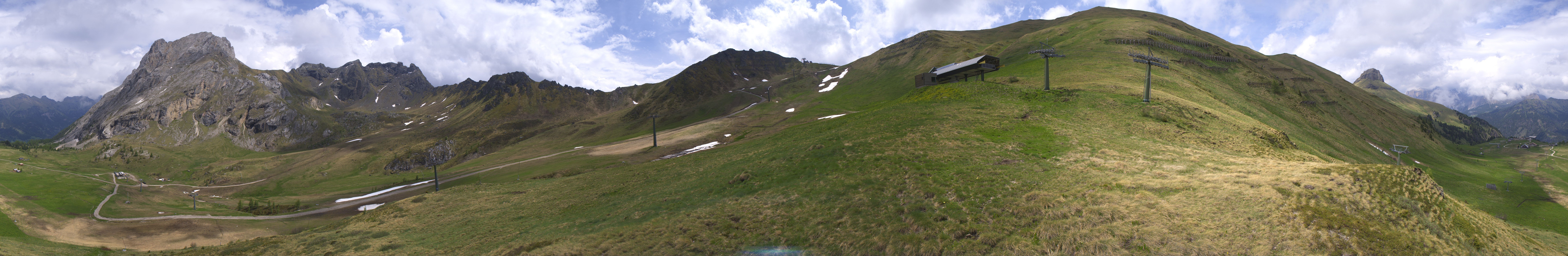 Archiv Foto Webcam Panorama Canazei - Ciampac, Fassatal