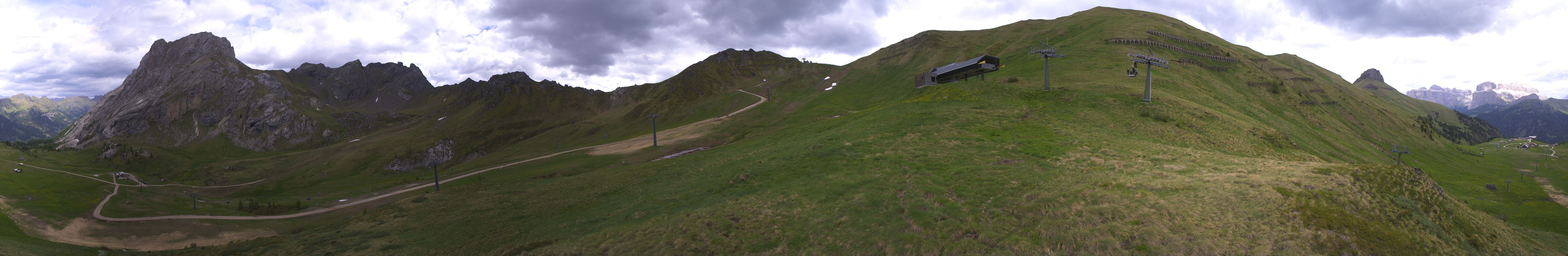 Archived image Webcam Panoramic view Fassa Valley