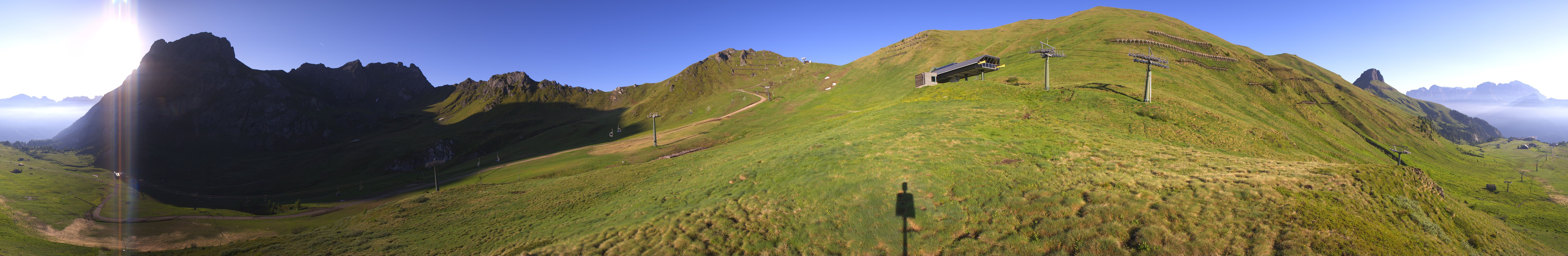 Archiv Foto Webcam Panorama Canazei - Ciampac, Fassatal