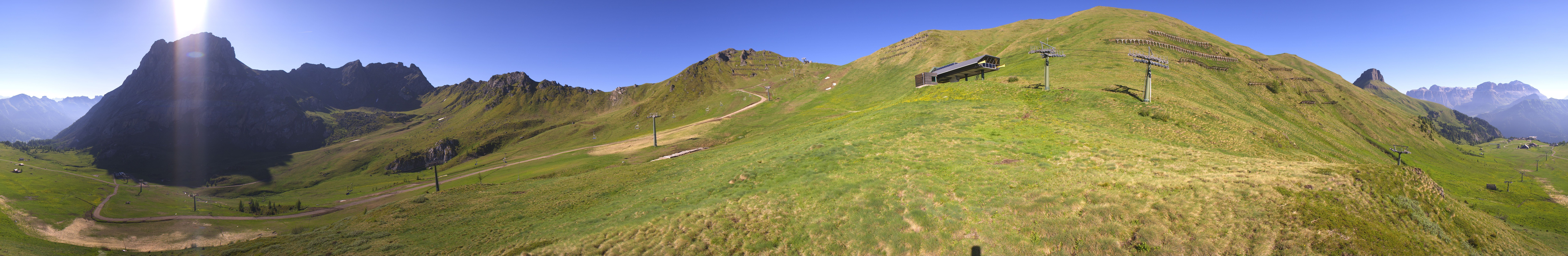 Archiv Foto Webcam Panorama Canazei - Ciampac, Fassatal