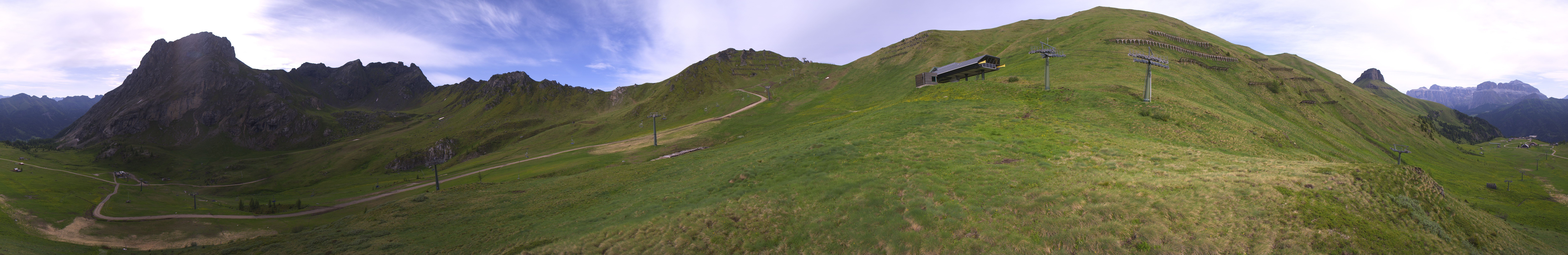 Archiv Foto Webcam Panorama Canazei - Ciampac, Fassatal