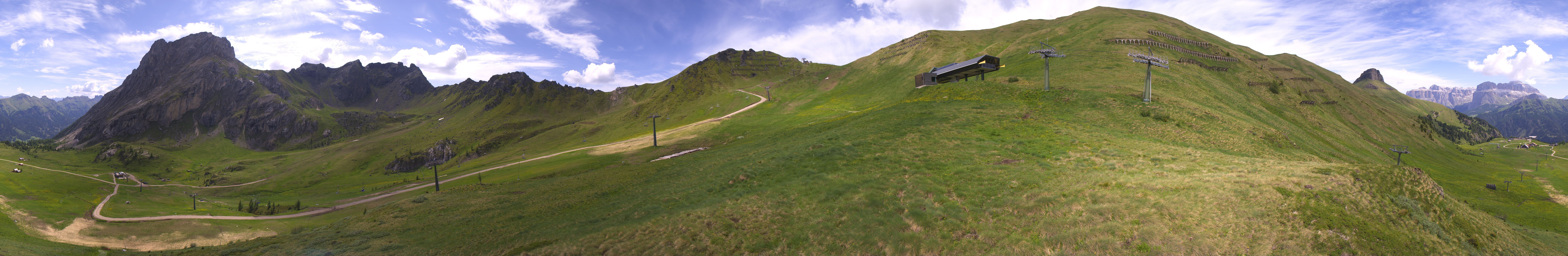 Archiv Foto Webcam Panorama Canazei - Ciampac, Fassatal