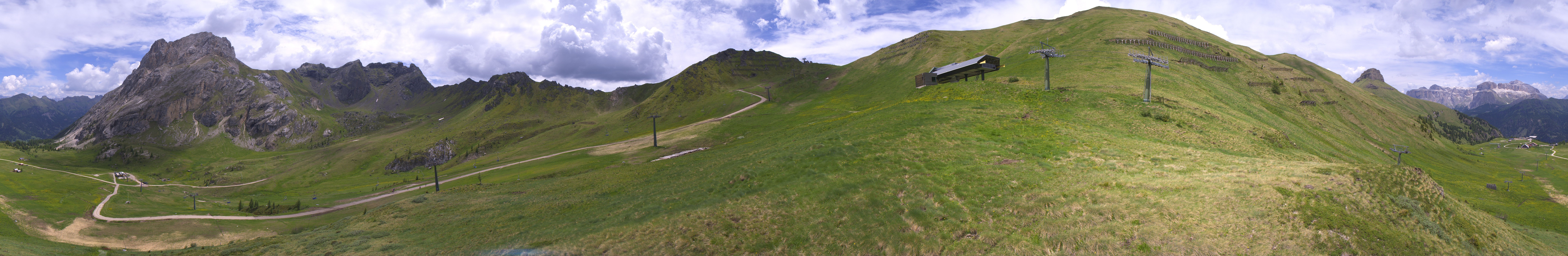 Archiv Foto Webcam Panorama Canazei - Ciampac, Fassatal