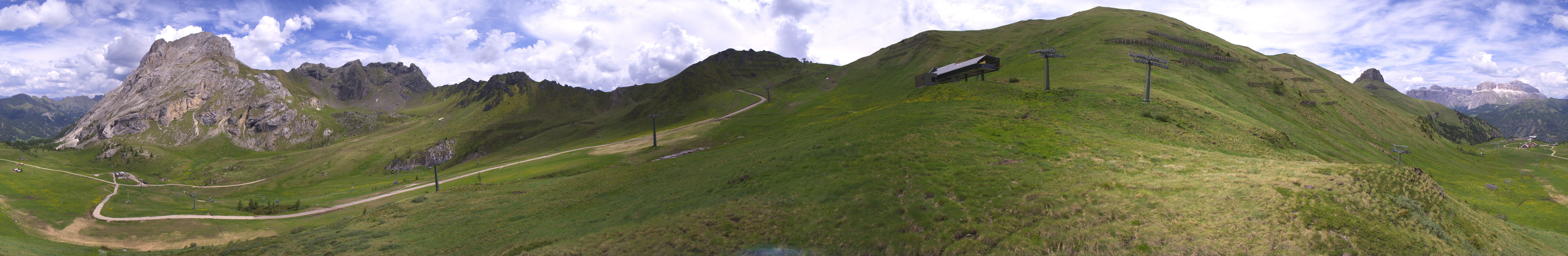 Archiv Foto Webcam Panorama Canazei - Ciampac, Fassatal