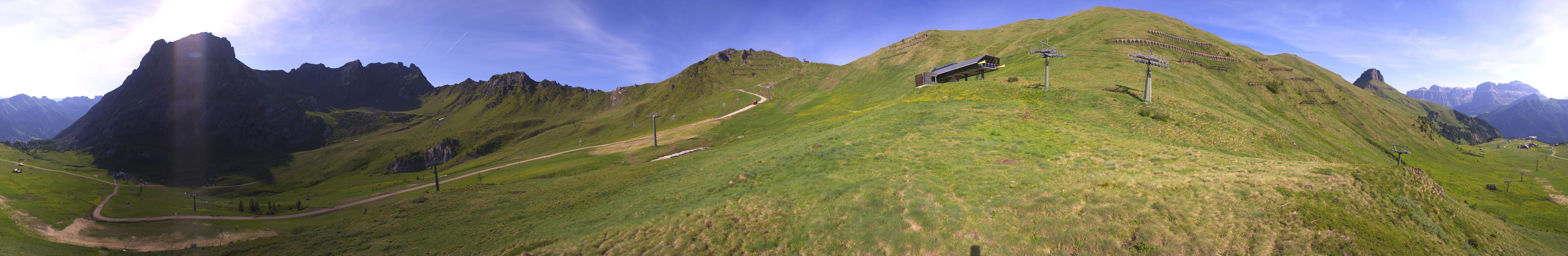 Archiv Foto Webcam Panorama Canazei - Ciampac, Fassatal