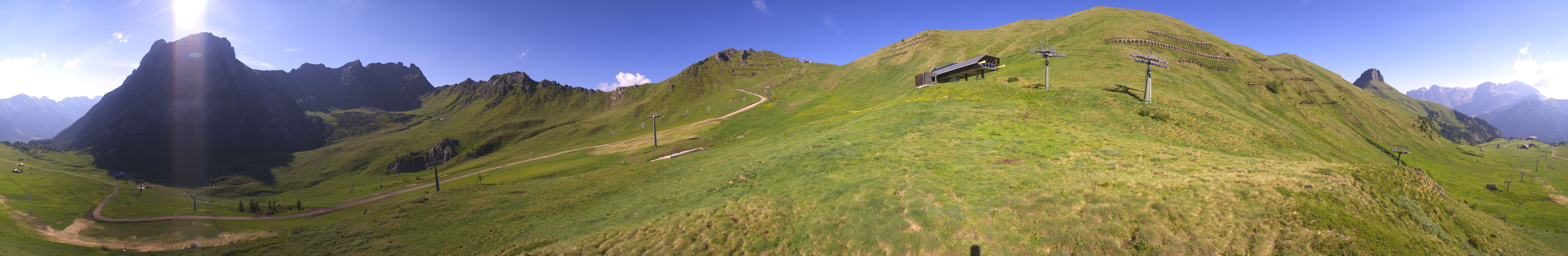 Archiv Foto Webcam Panorama Canazei - Ciampac, Fassatal