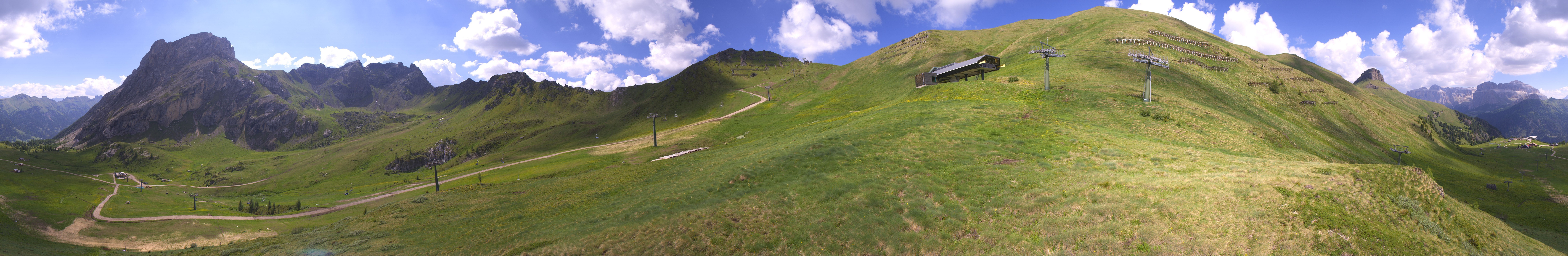 Archiv Foto Webcam Panorama Canazei - Ciampac, Fassatal