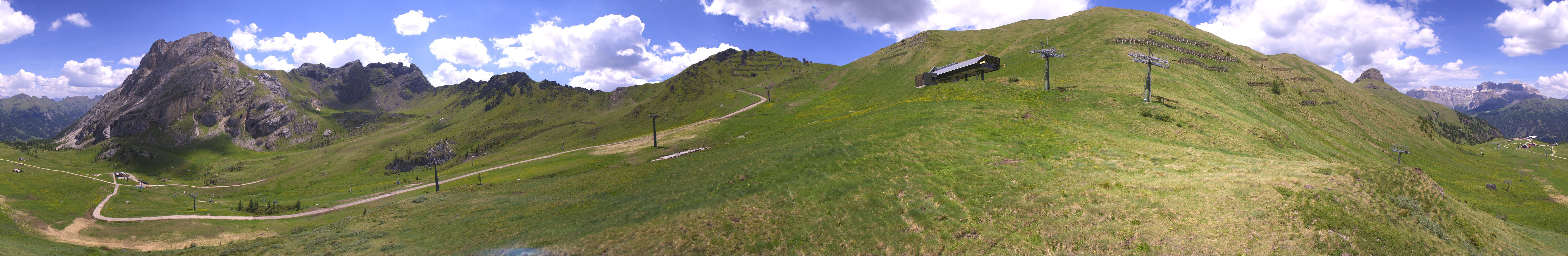 Archiv Foto Webcam Panorama Canazei - Ciampac, Fassatal