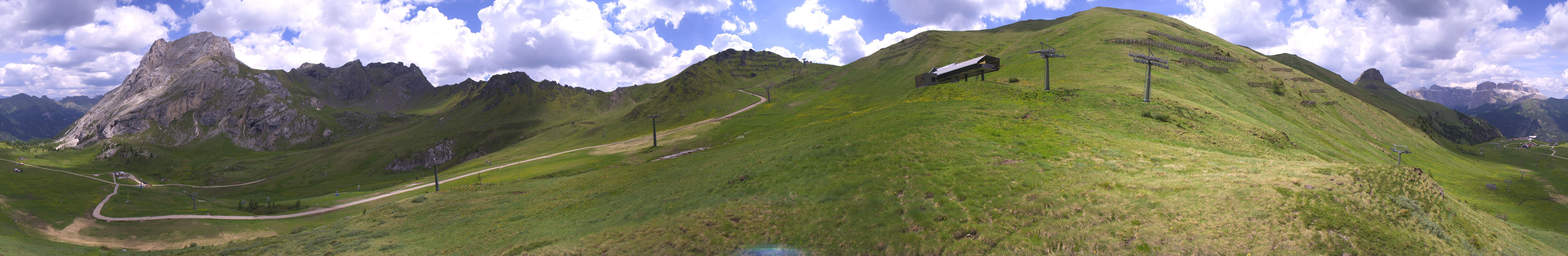 Archiv Foto Webcam Panorama Canazei - Ciampac, Fassatal