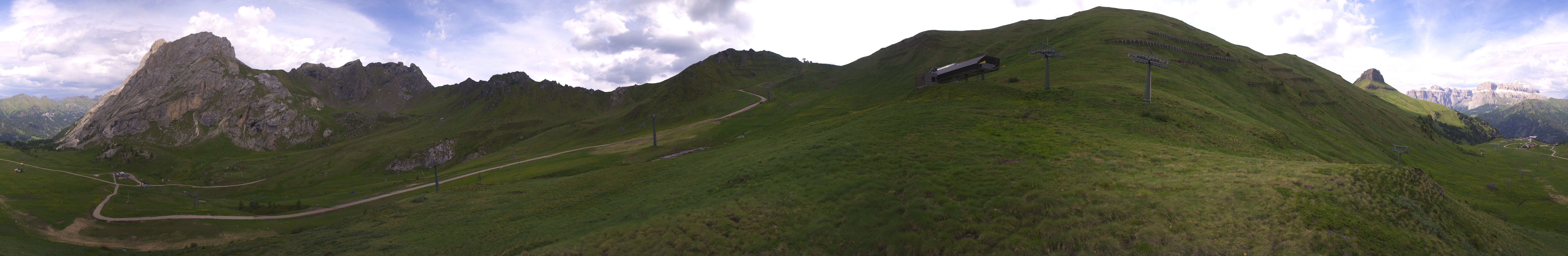 Archiv Foto Webcam Panorama Canazei - Ciampac, Fassatal