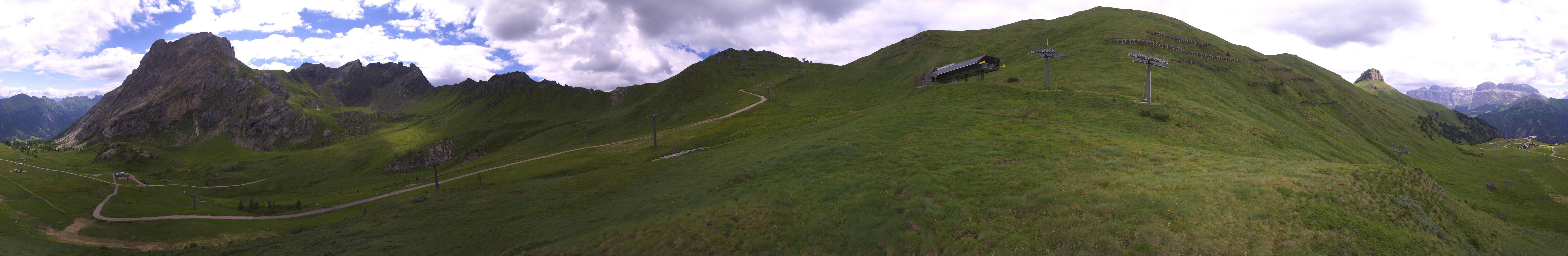 Archiv Foto Webcam Panorama Canazei - Ciampac, Fassatal