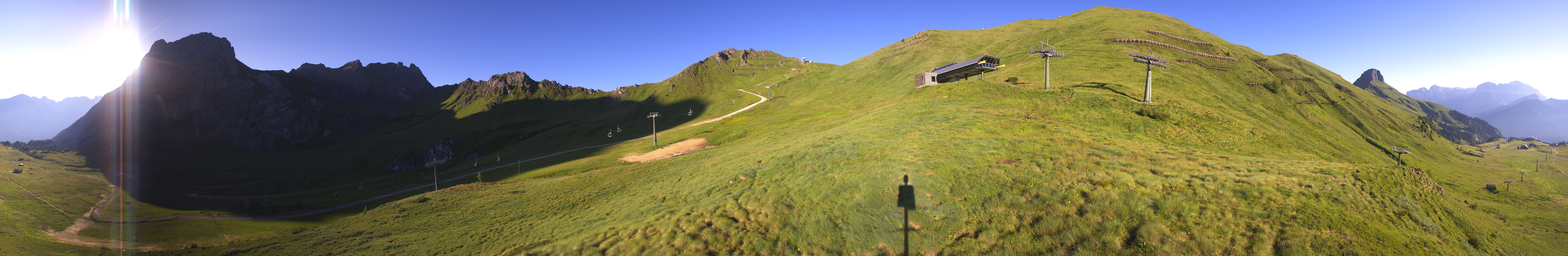 Archiv Foto Webcam Panorama Canazei - Ciampac, Fassatal