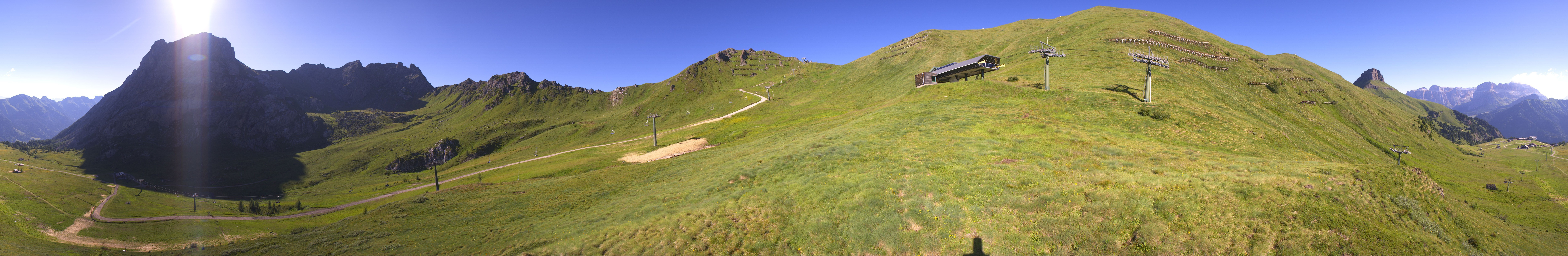 Archiv Foto Webcam Panorama Canazei - Ciampac, Fassatal