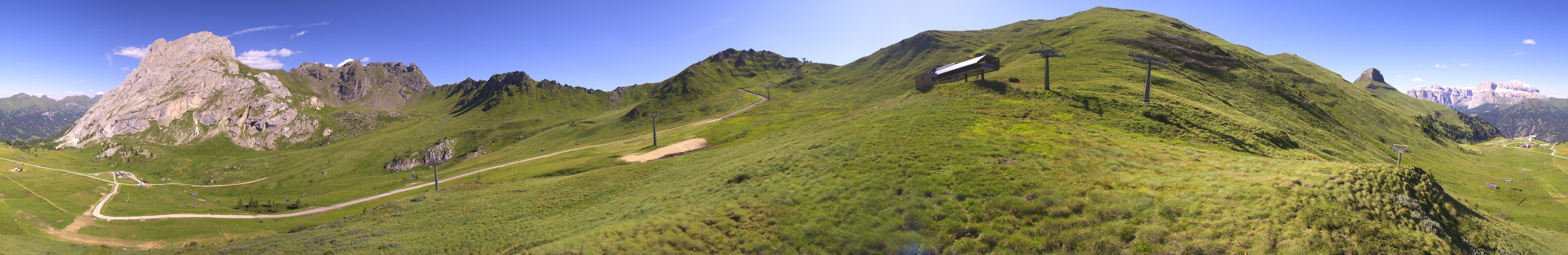 Archiv Foto Webcam Panorama Canazei - Ciampac, Fassatal