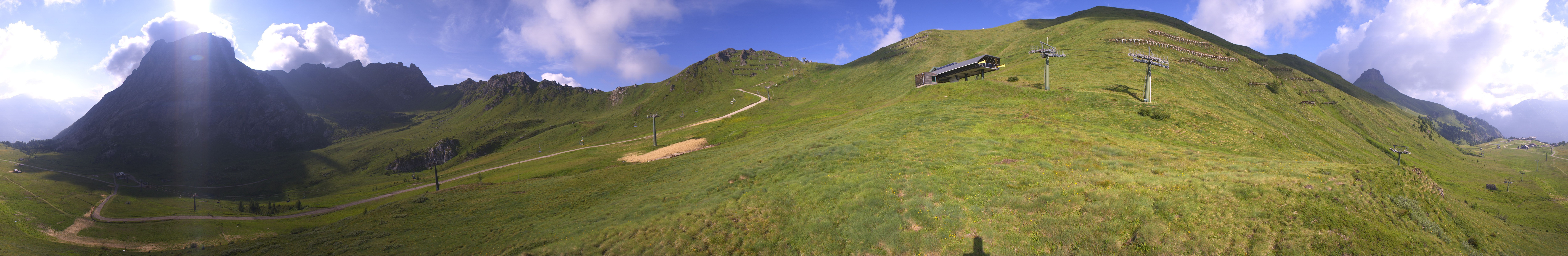 Archiv Foto Webcam Panorama Canazei - Ciampac, Fassatal