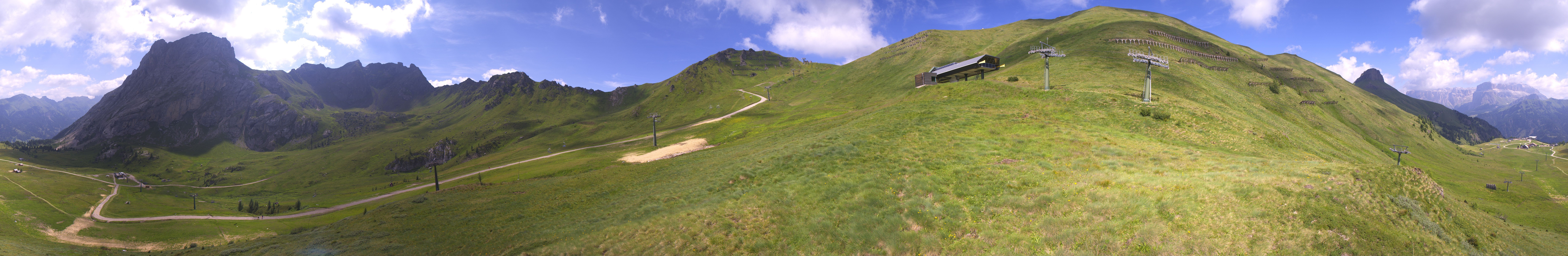 Archiv Foto Webcam Panorama Canazei - Ciampac, Fassatal