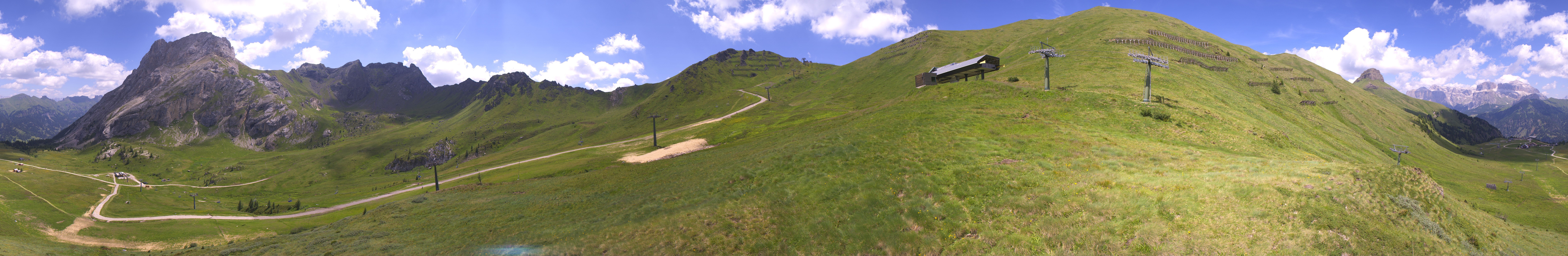 Archiv Foto Webcam Panorama Canazei - Ciampac, Fassatal