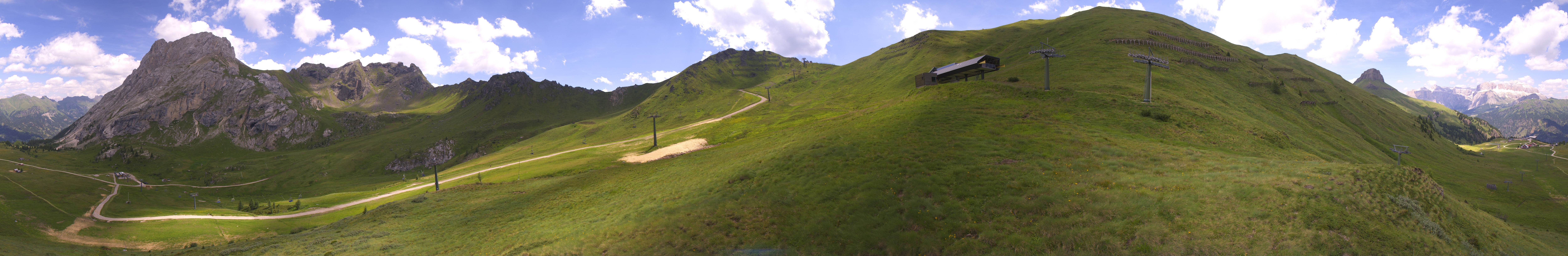 Archiv Foto Webcam Panorama Canazei - Ciampac, Fassatal