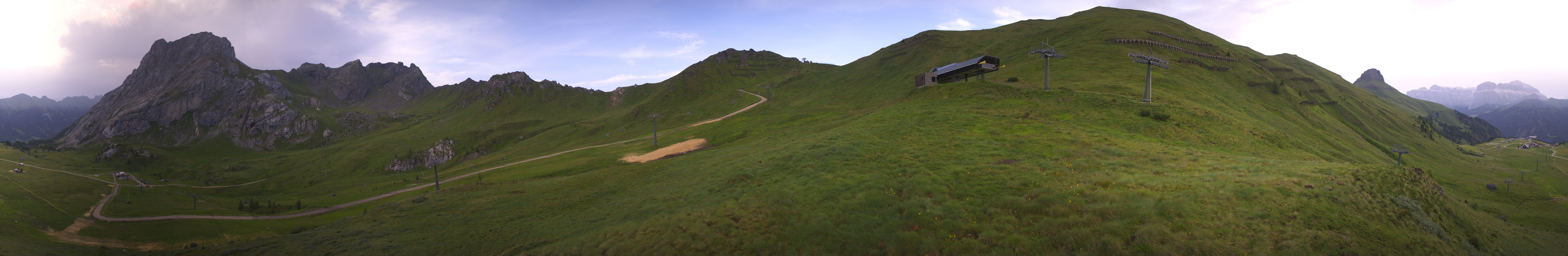Archiv Foto Webcam Panorama Canazei - Ciampac, Fassatal