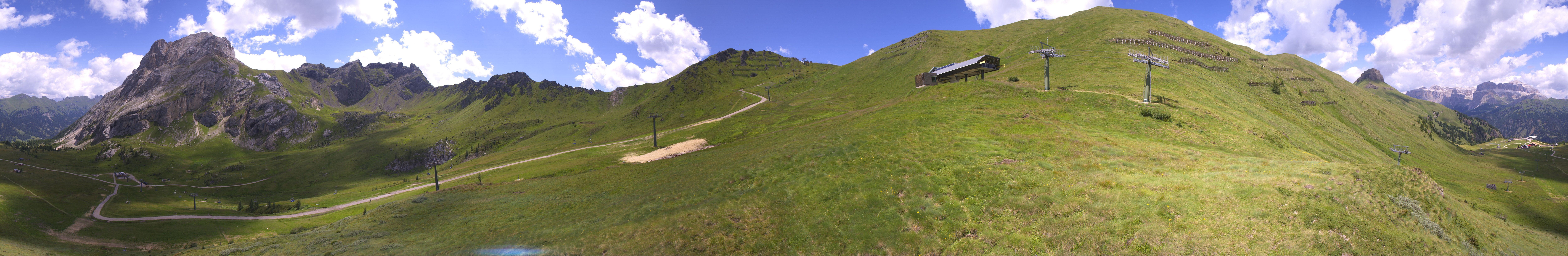 Archiv Foto Webcam Panorama Canazei - Ciampac, Fassatal