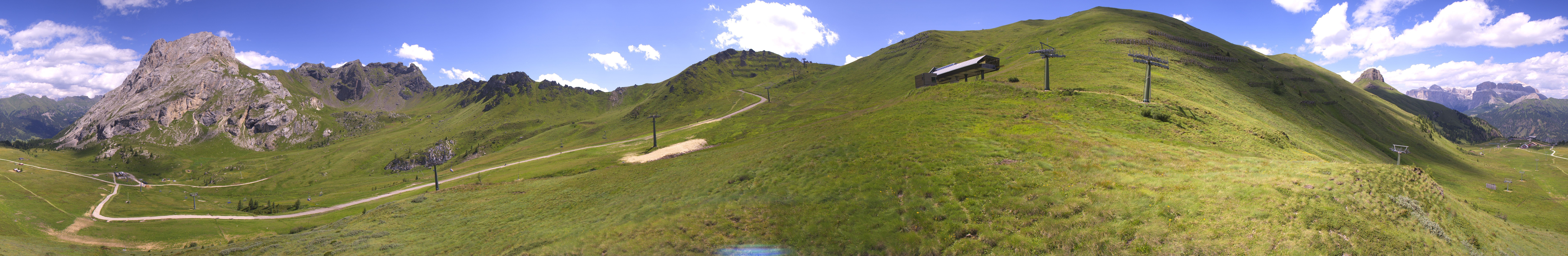 Archiv Foto Webcam Panorama Canazei - Ciampac, Fassatal