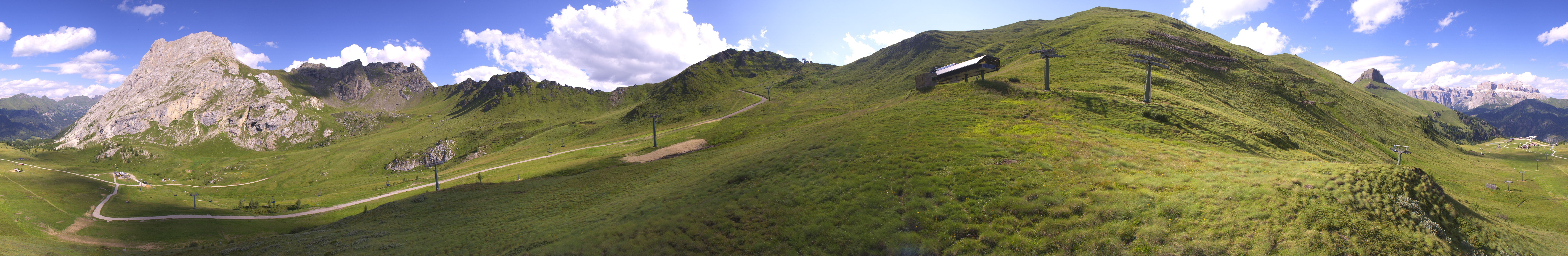 Archiv Foto Webcam Panorama Canazei - Ciampac, Fassatal