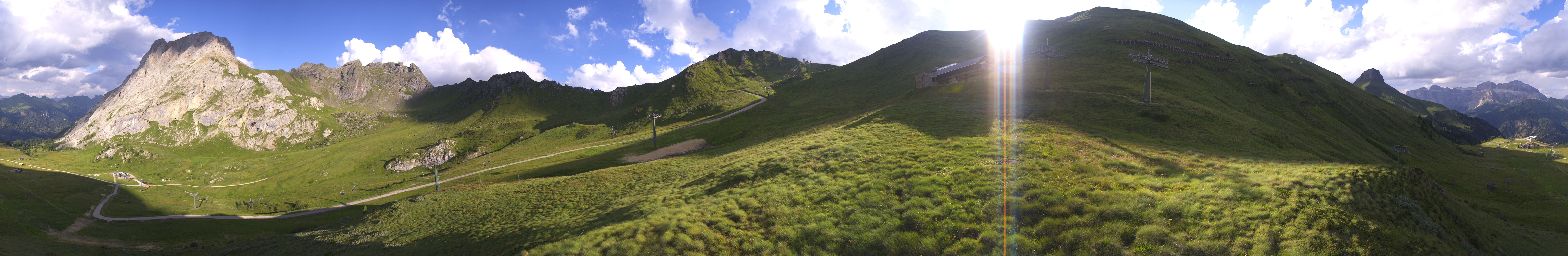 Archiv Foto Webcam Panorama Canazei - Ciampac, Fassatal