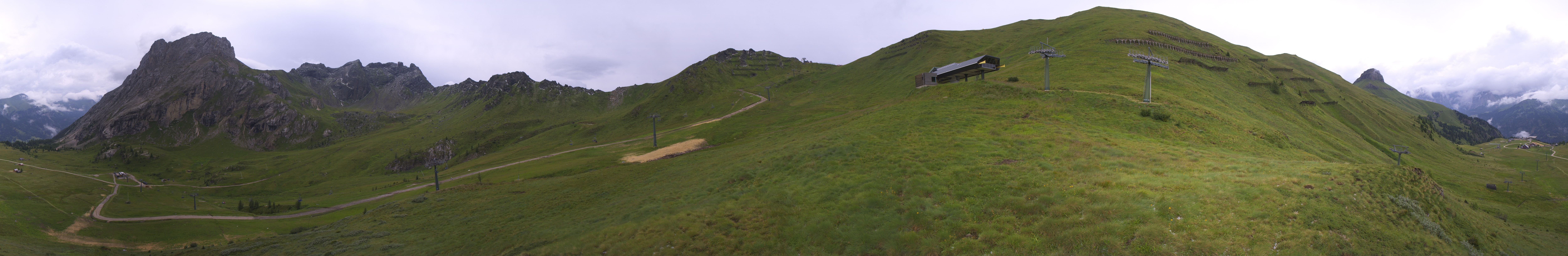 Archiv Foto Webcam Panorama Canazei - Ciampac, Fassatal
