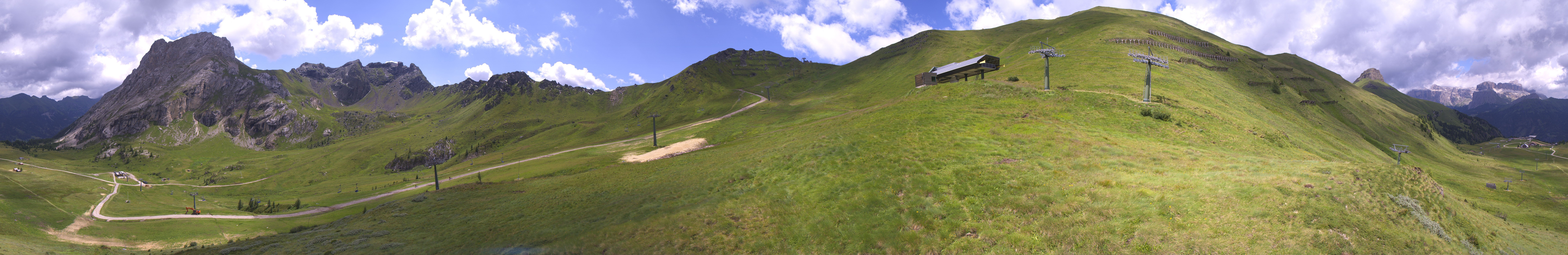 Archiv Foto Webcam Panorama Canazei - Ciampac, Fassatal