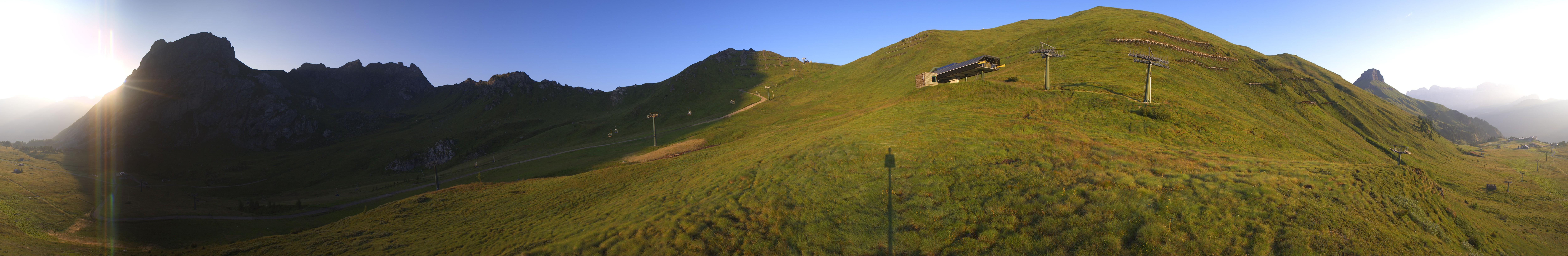 Archived image Webcam Panoramic view Fassa Valley