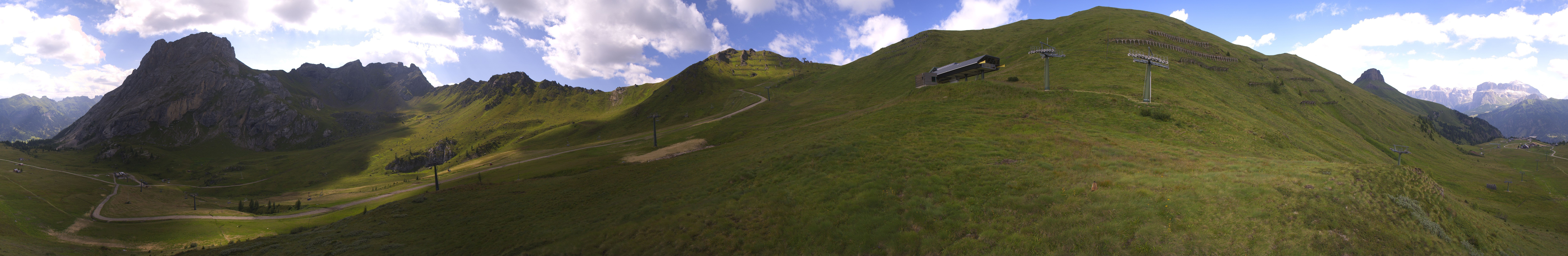 Archived image Webcam Panoramic view Fassa Valley