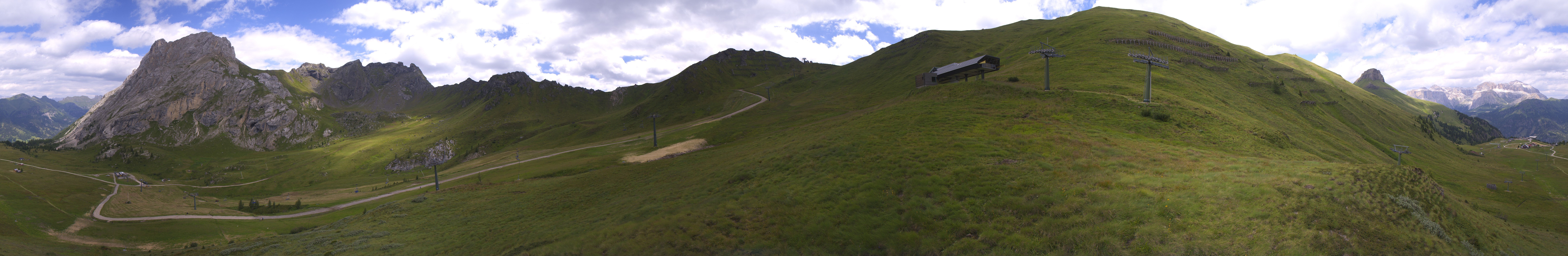 Archived image Webcam Panoramic view Fassa Valley