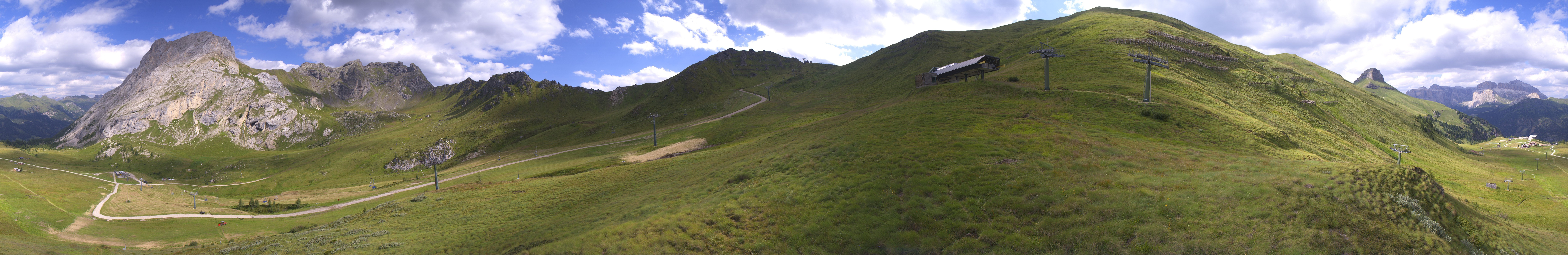 Archived image Webcam Panoramic view Fassa Valley