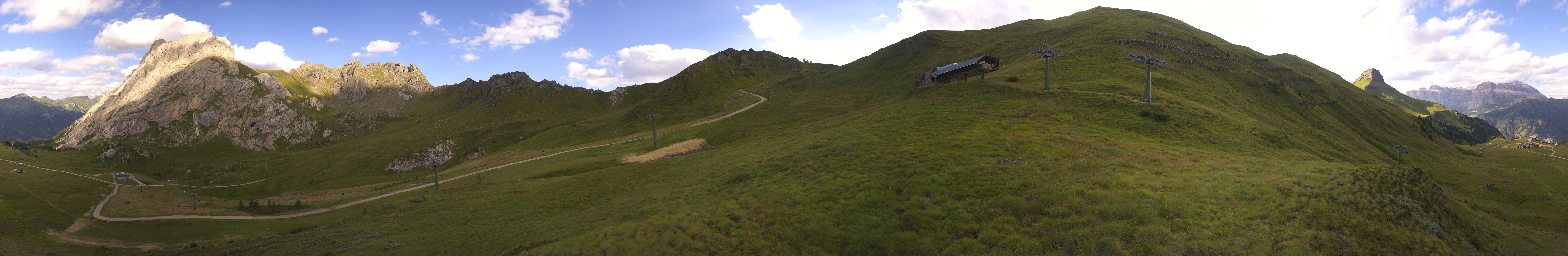 Archived image Webcam Panoramic view Fassa Valley