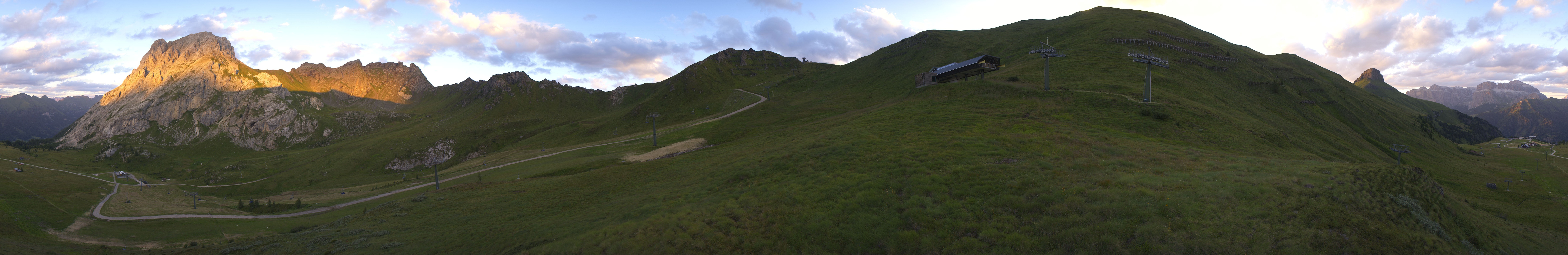 Archived image Webcam Panoramic view Fassa Valley