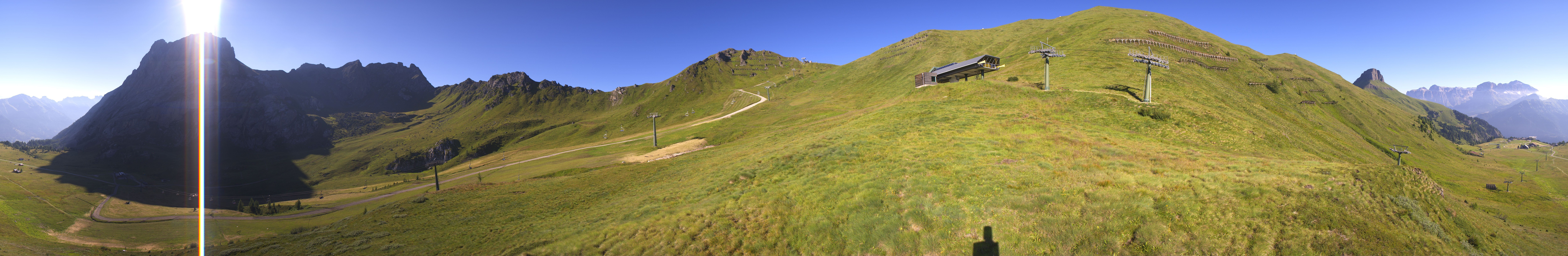 Archiv Foto Webcam Panorama Canazei - Ciampac, Fassatal