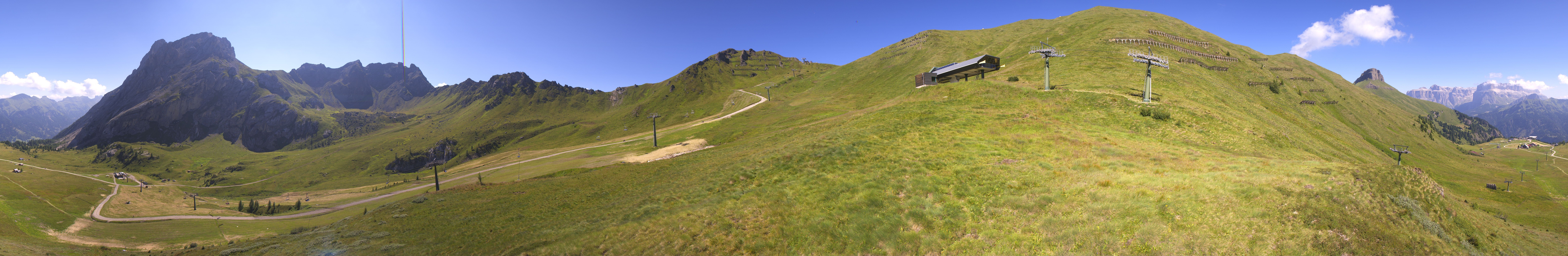 Archiv Foto Webcam Panorama Canazei - Ciampac, Fassatal