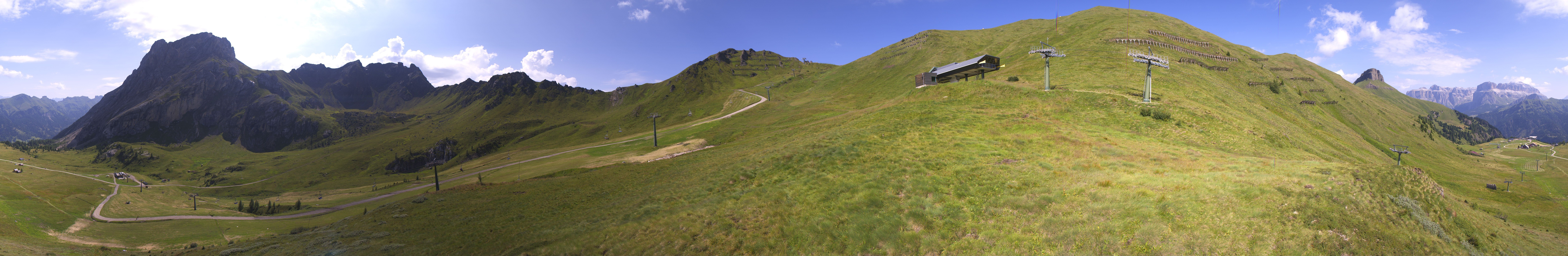 Archiv Foto Webcam Panorama Canazei - Ciampac, Fassatal