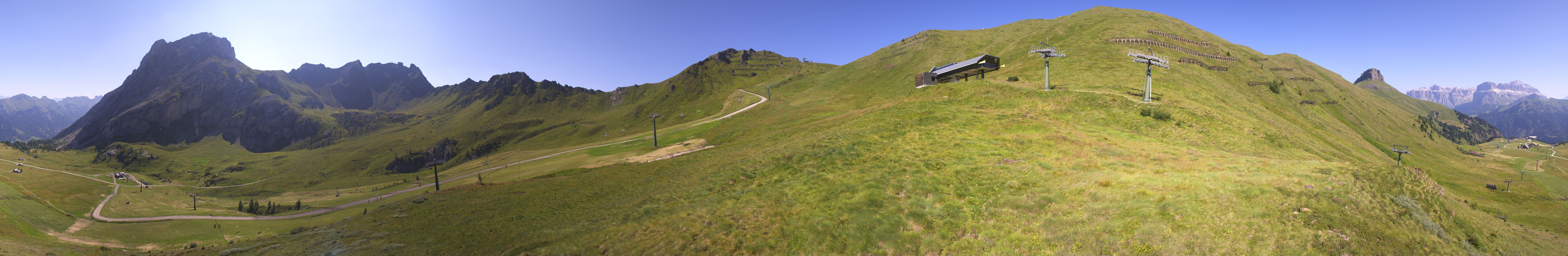 Archiv Foto Webcam Panorama Canazei - Ciampac, Fassatal