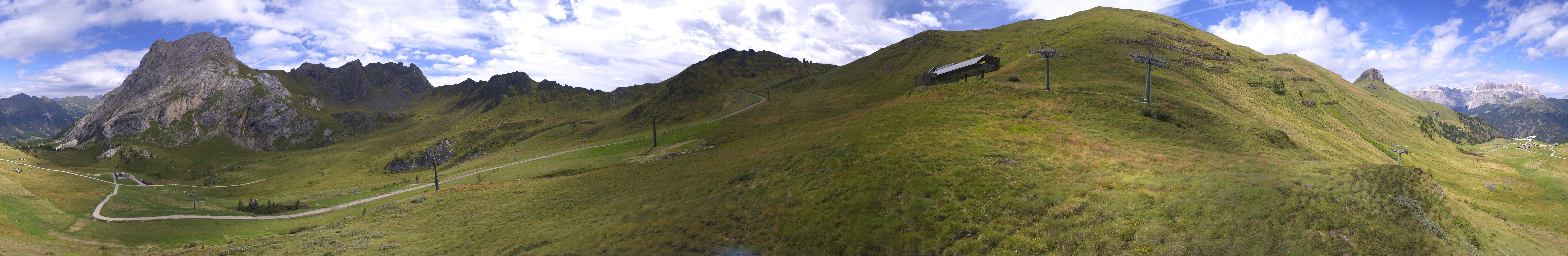 Archiv Foto Webcam Panorama Canazei - Ciampac, Fassatal