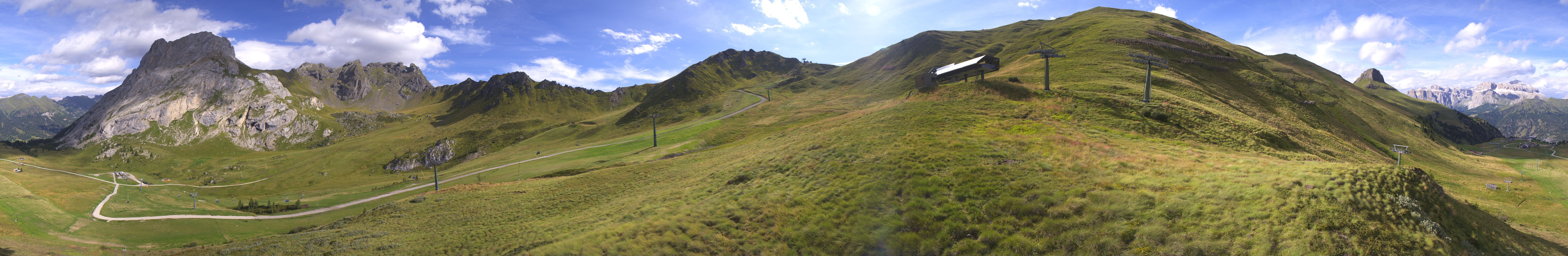 Archiv Foto Webcam Panorama Canazei - Ciampac, Fassatal