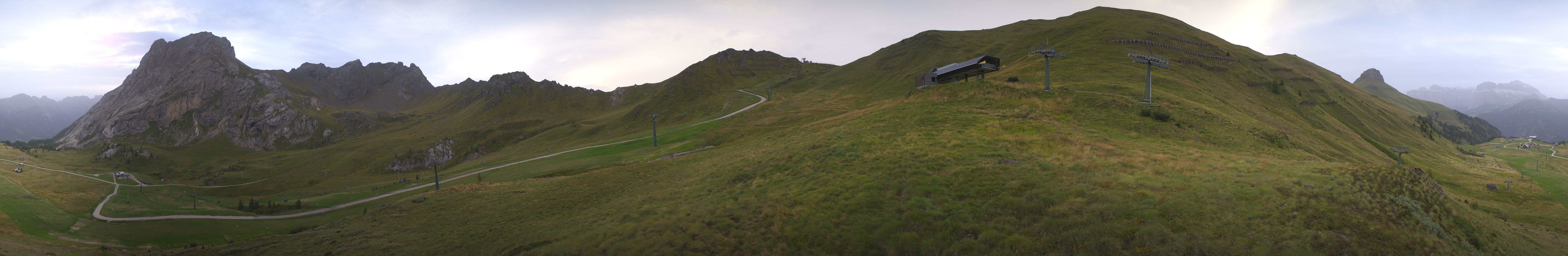 Archived image Webcam Panoramic view Fassa Valley