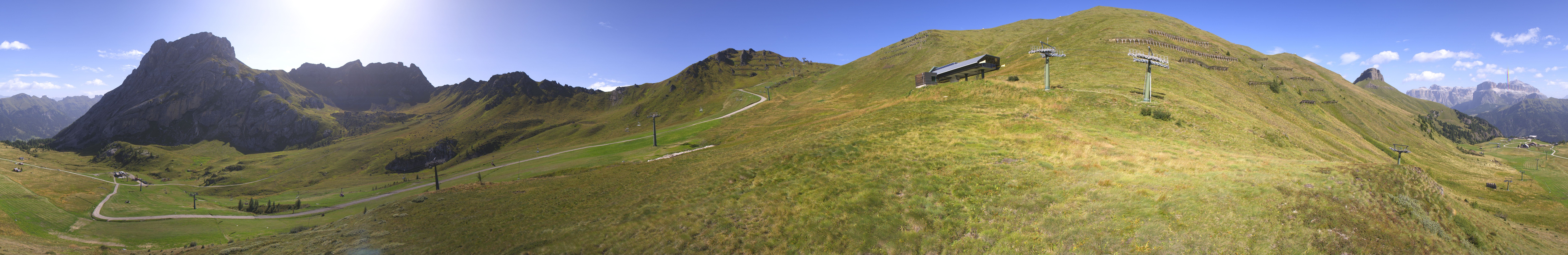Archiv Foto Webcam Panorama Canazei - Ciampac, Fassatal