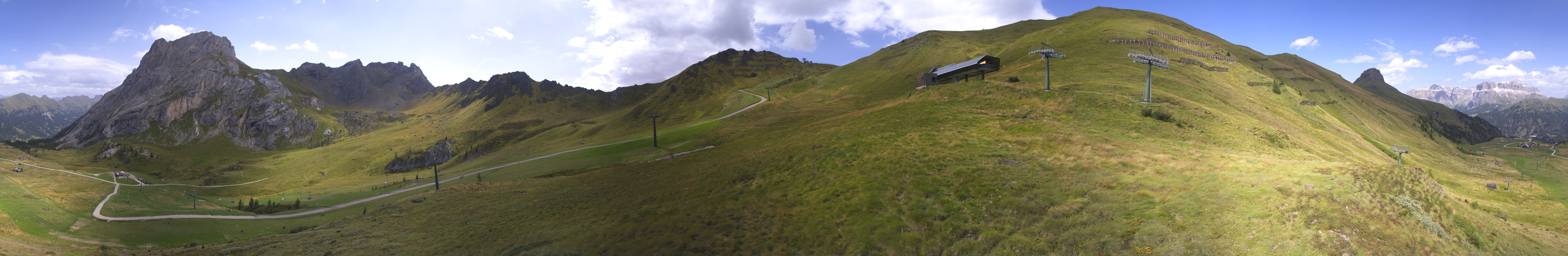 Archiv Foto Webcam Panorama Canazei - Ciampac, Fassatal