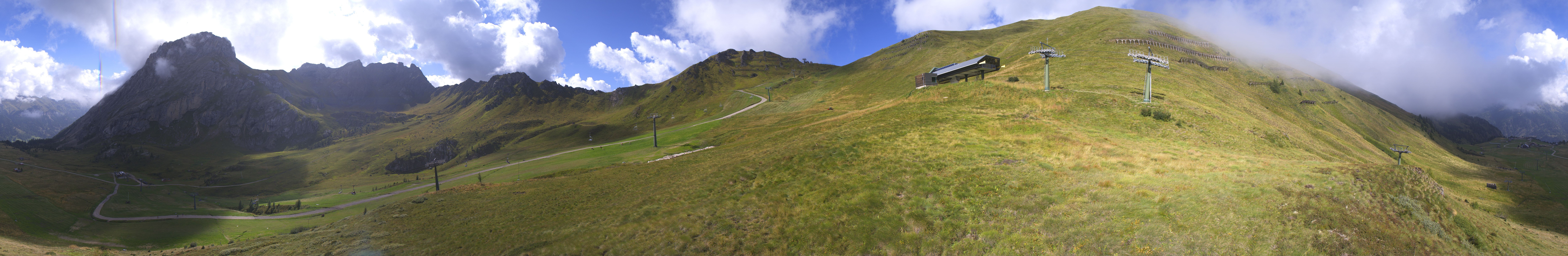 Archiv Foto Webcam Panorama Canazei - Ciampac, Fassatal
